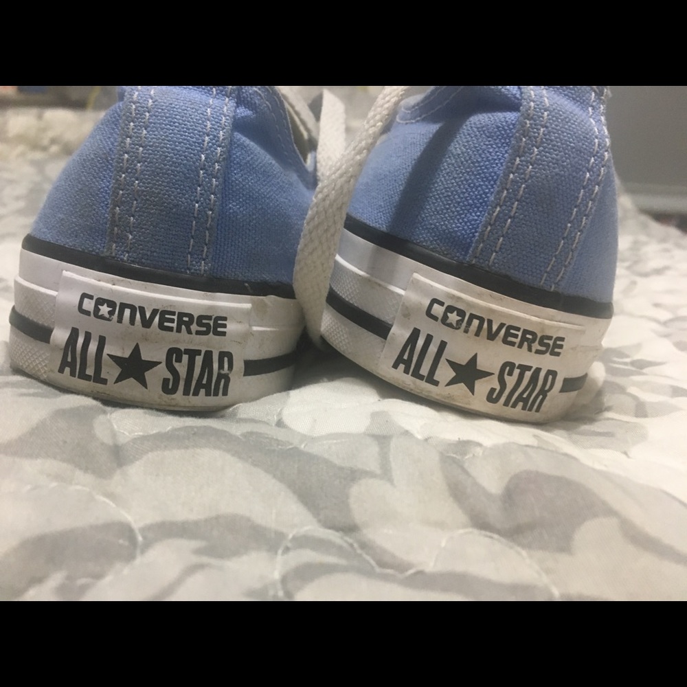 Baby Blue Converse